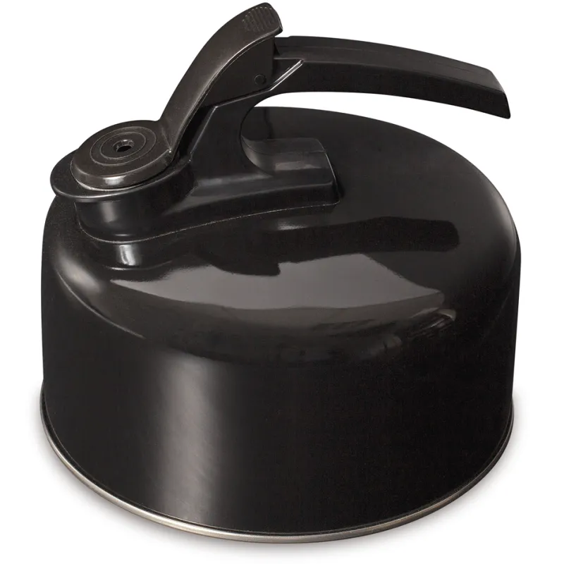 Billies & Kettles<Campfire 2L Stainless Steel Whistling Kettle - Black