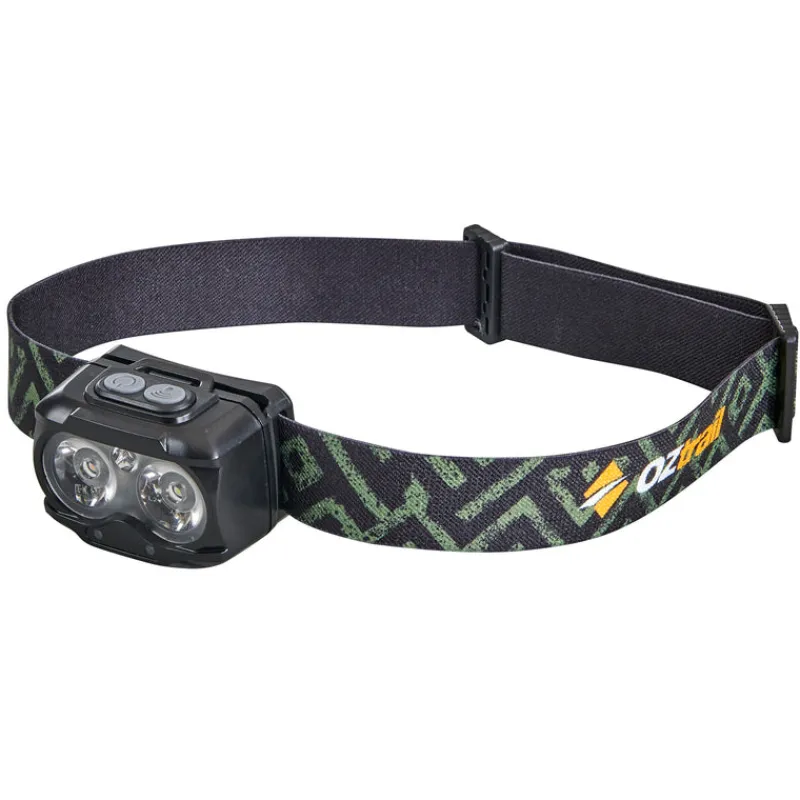 Headlamps<OZtrail Lumos FP200 Rechargeable Headlamp