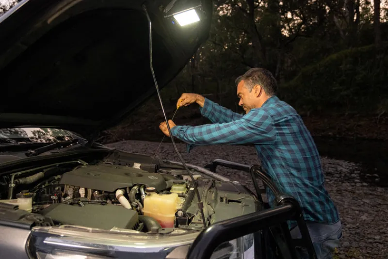 Campsite Lighting<OZtrail Lumos Panel 1200L Light