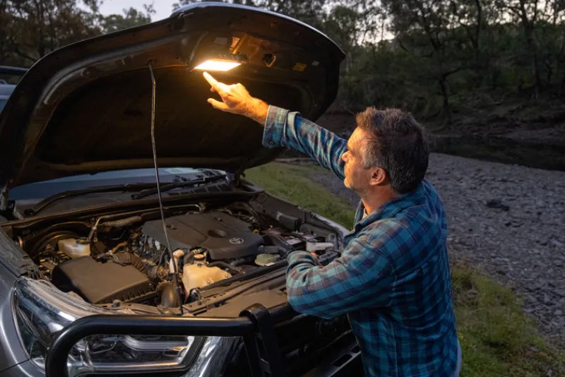 Campsite Lighting<OZtrail Lumos Panel 1200L Light