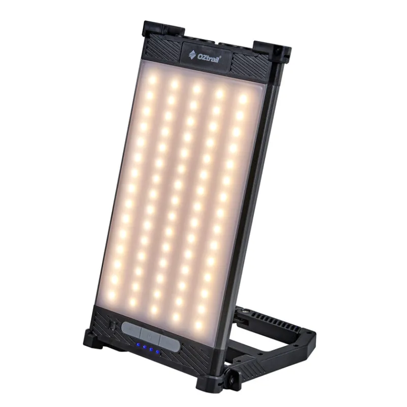 Campsite Lighting<OZtrail Lumos Panel 2000L Light