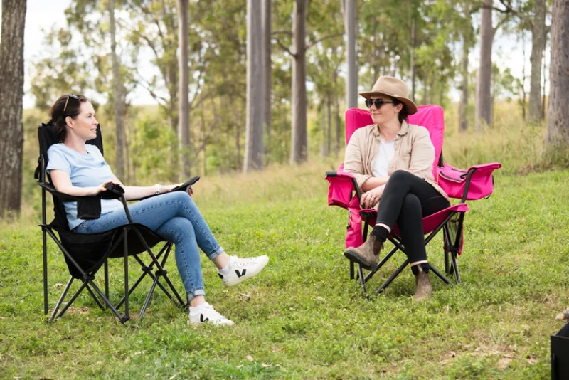 Chairs<OZtrail Malibu Arm Chair