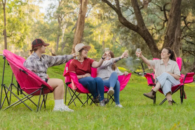 Chairs<OZtrail Malibu Arm Chair