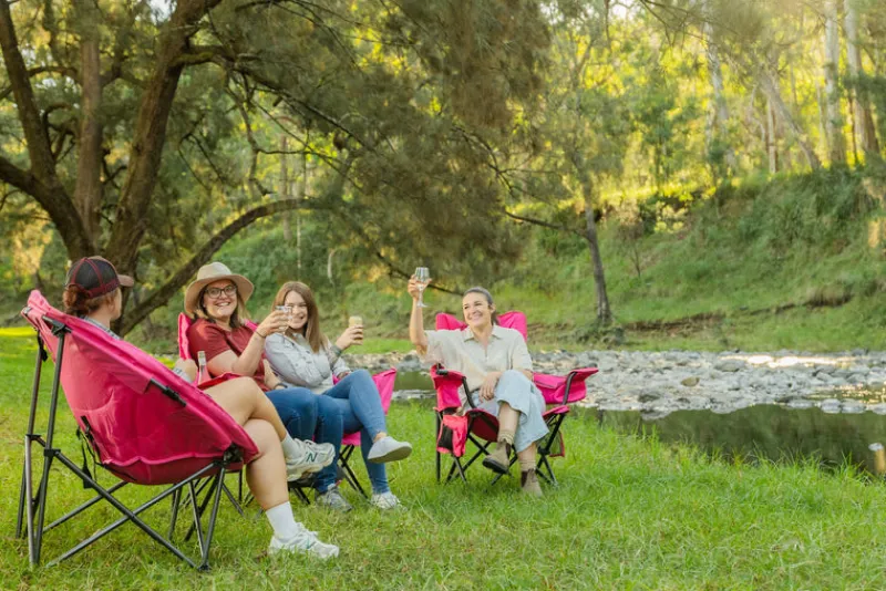 Chairs<OZtrail Malibu Jumbo Moon Chair