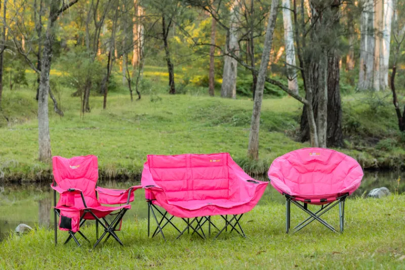 Chairs<OZtrail Malibu Jumbo Moon Chair