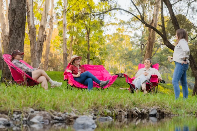Chairs<OZtrail Malibu Jumbo Moon Chair