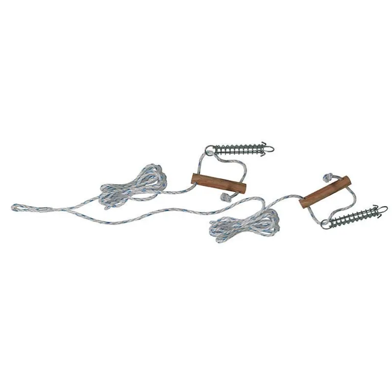 Camp Accessories<OZtrail 6mm Double Guy Rope with Wooden Runners & Springs