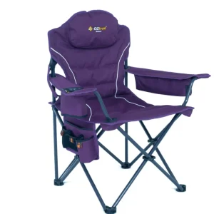 Chairs<OZtrail Modena Arm Chair - Purple