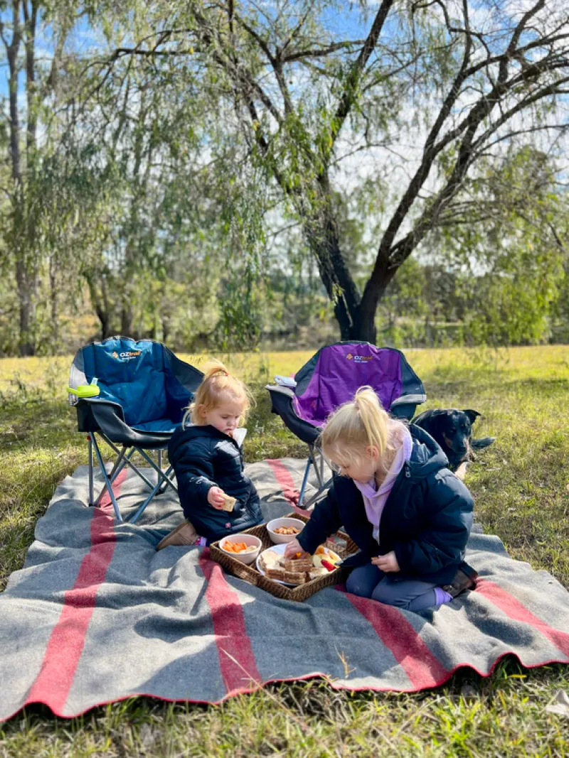 Chairs<OZtrail Moon Chair Junior - Purple