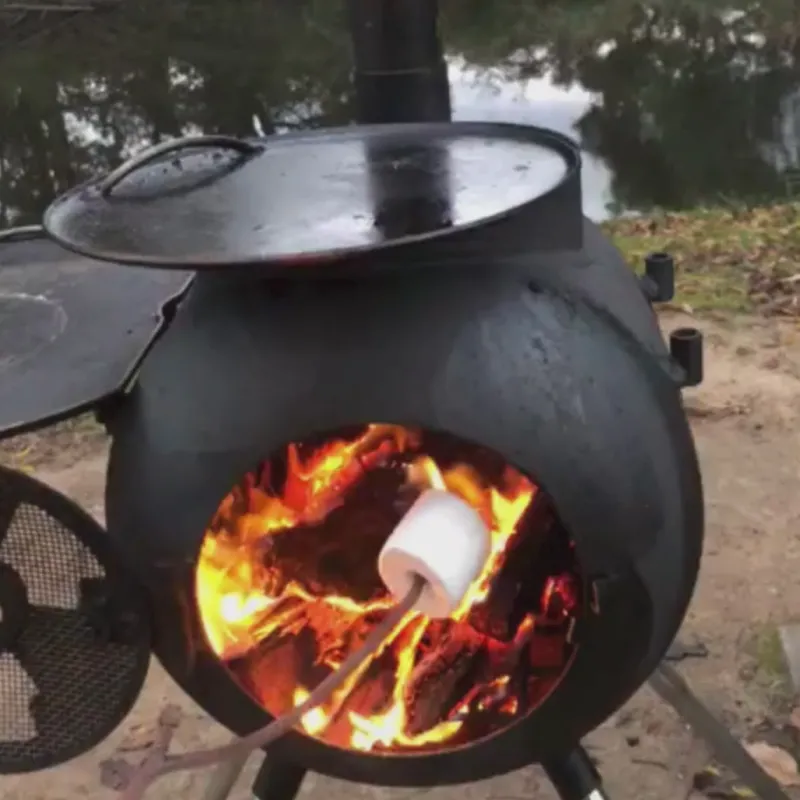 Series 2<Ozpig Series 2 Portable Wood Fire Stove