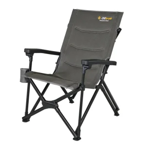 Chairs<OZtrail Hampton Deluxe Chair Grey