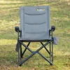 Chairs<OZtrail Hampton Deluxe Chair Grey