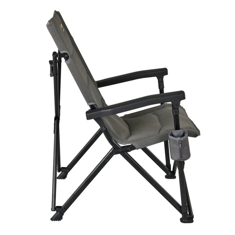 Chairs<OZtrail Hampton Deluxe Chair Grey