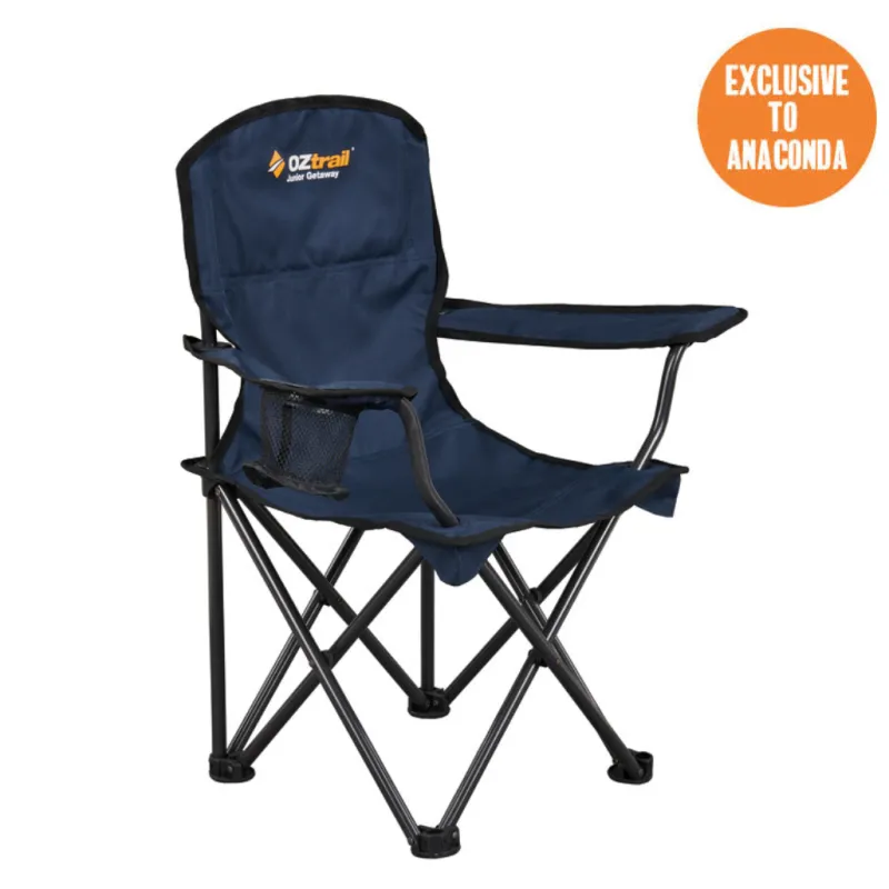 Chairs<OZtrail Junior Getaway Chair Blue