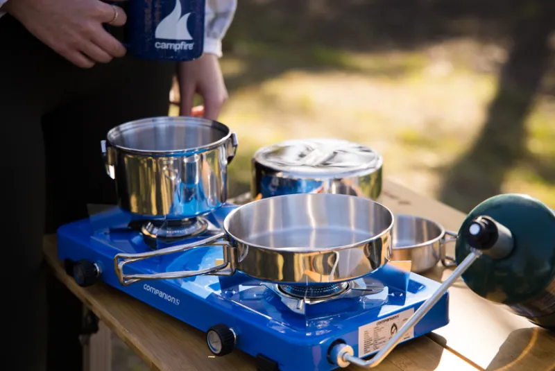 Pots & Pans<Campfire 6pc Stainless Steel Pot Set