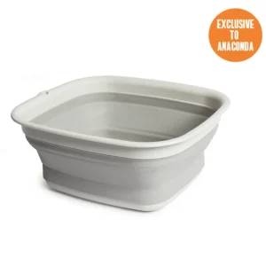 Pop-Up Range<Popup Essentials Square Tub 6.5L Grey