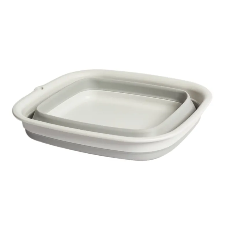 Pop-Up Range<Popup Essentials Square Tub 6.5L Grey