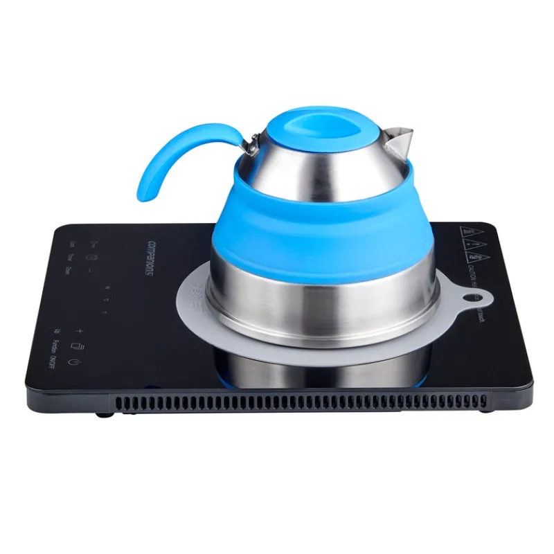 Pop-Up Range<Popup SS Induction Compatible Compact Kettle 2L