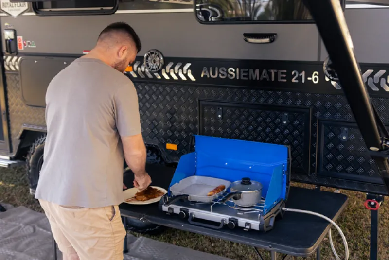 Stoves<Companion Proheat 2 Burner Stove (Low Pressure)