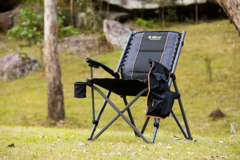 Chairs<OZtrail Roamer Suspension Chair - Black