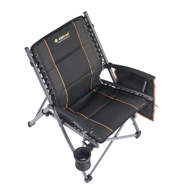 Chairs<OZtrail Roamer Suspension Chair - Black