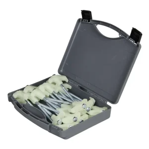 Pegs & Poles<OZtrail Screw In Tent Peg Set 25 Piece Glow in the dark