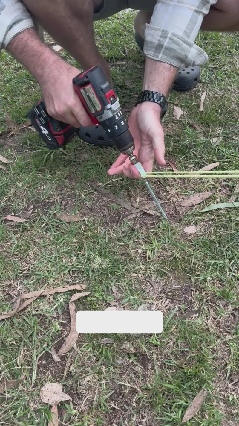 Pegs & Poles<OZtrail Screw In Tent Peg Set 25 Piece Glow in the dark