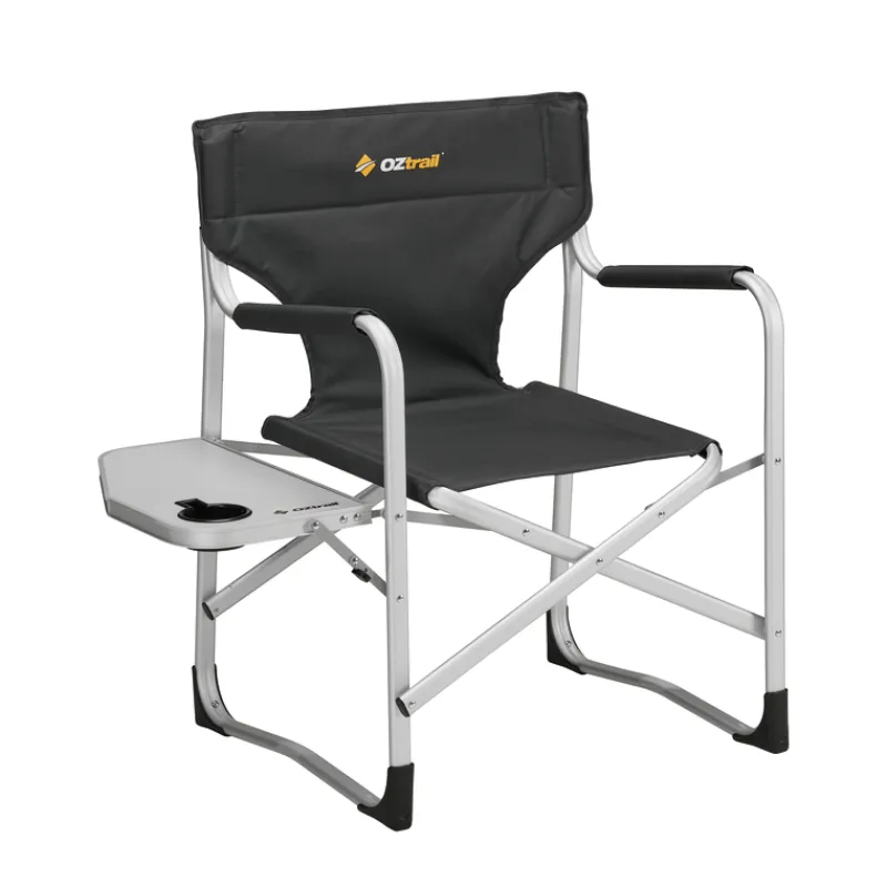 Chairs<OZtrail Studio Directors Chair - Dark Grey