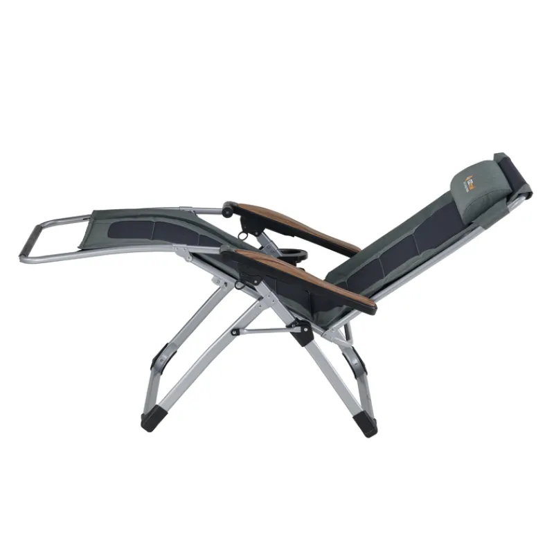 Chairs<OZtrail Ultralite Sun Lounge - Navy