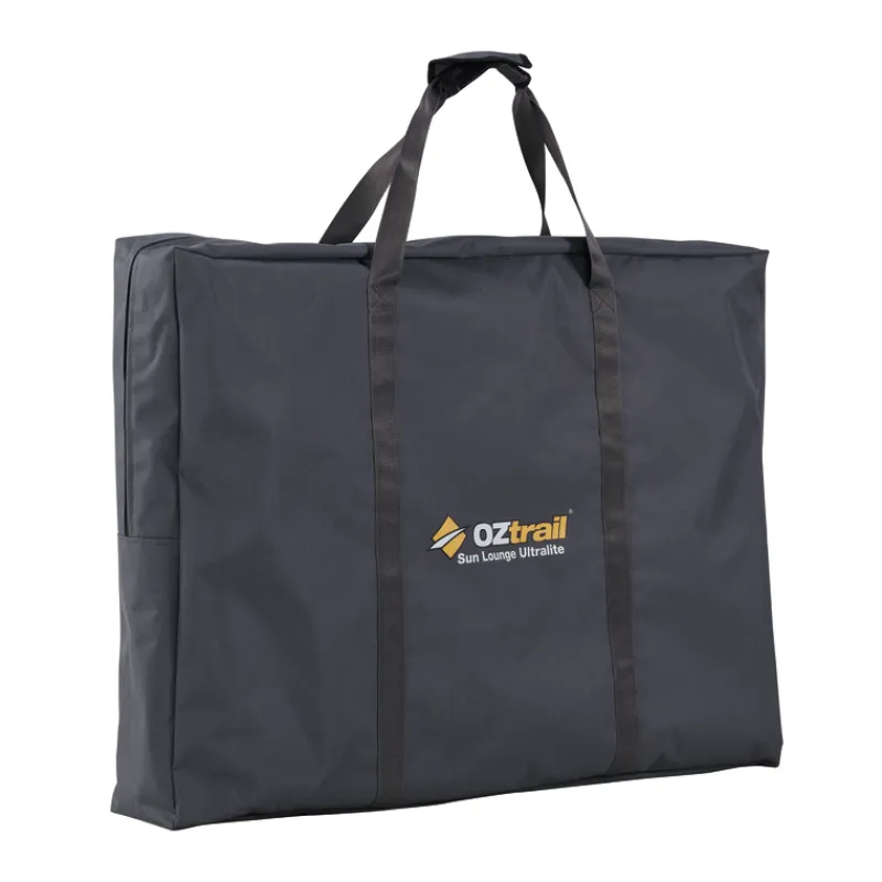 Chairs<OZtrail Ultralite Sun Lounge - Navy